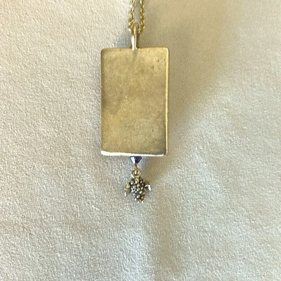 Wine Cork Necklace Vintage Swarovski NWT - Picture 8 of 10